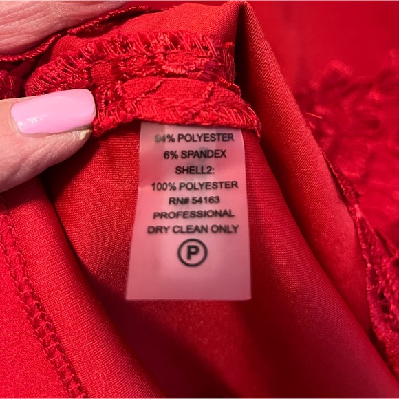 Calvin Klein red dress - Picture 3 of 3